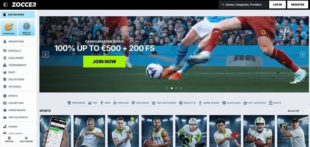 Zoccer Casino Casino